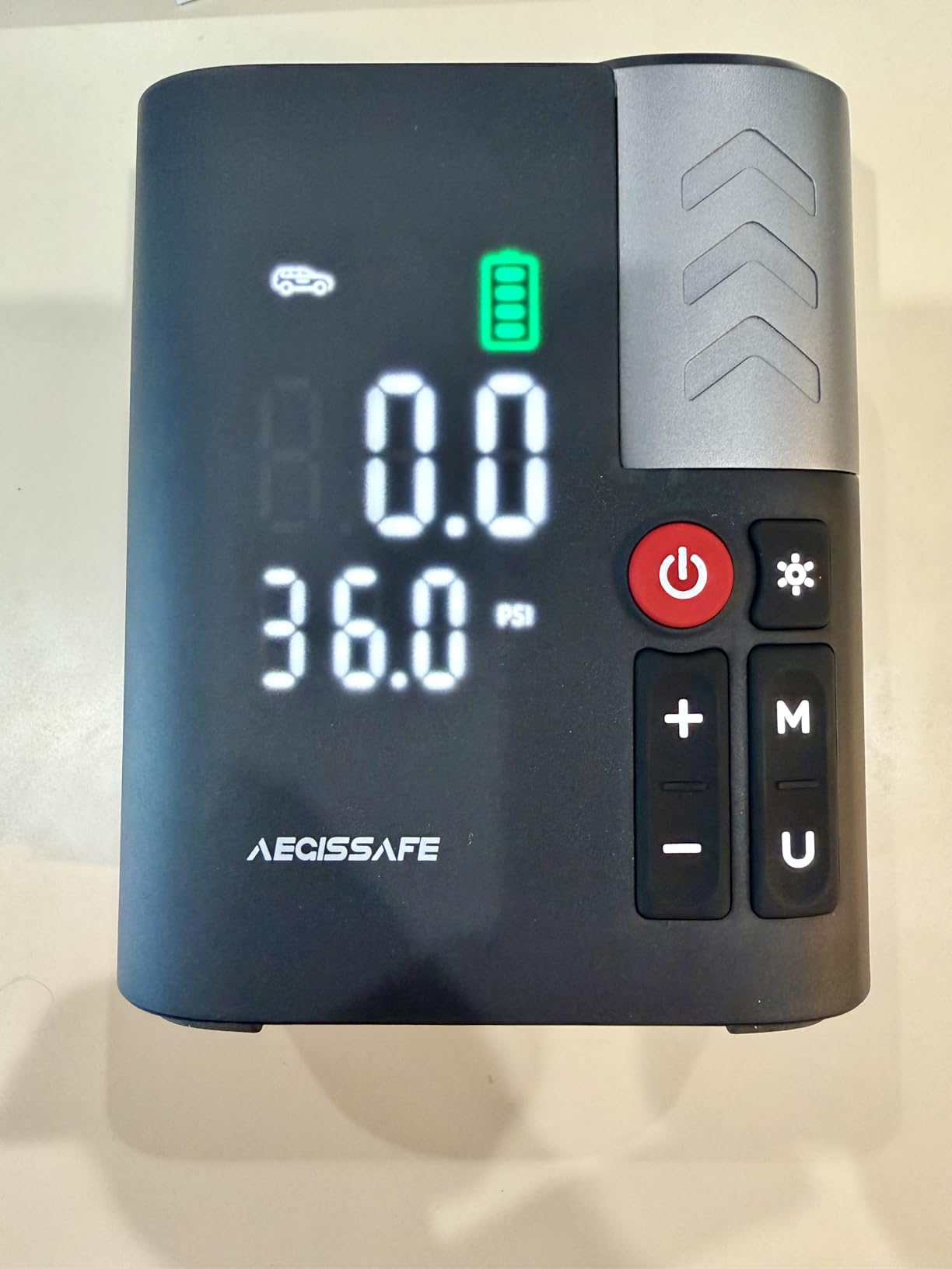 Tire Inflator Portable Air Compressor, SuperBars 3X Faster Air Pump with APP, 160PSI 48LPM Electric Tire Pump with 10400mAh Battery, 45W Faster Charging, Tire Inflator for Car SUV Pickup RV MPV Truck customer photo 1