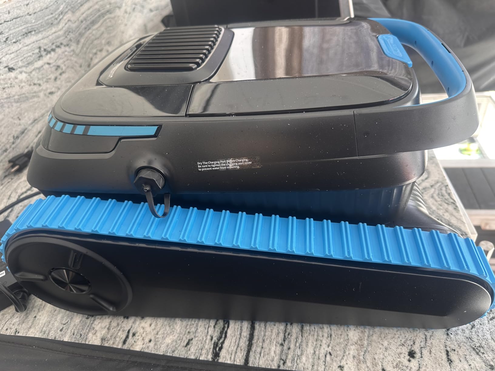 PC20 Automatic Robotic Pool Cleaner, Cordless Pool Vacuum Robot for Inground & Above Ground Pools, Smart Navigation, Self-Parking, 5000GPH Suction, Cleans Floor, Wall & Waterline customer photo 2