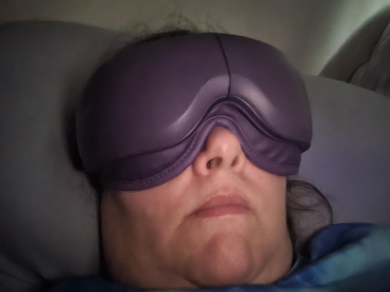 RENPHO x Headspace Meditation Eye Massager with Heat, Eyeris Zen - Ultra-Quiet for Sleep Portable Heated Eye Mask customer photo 2