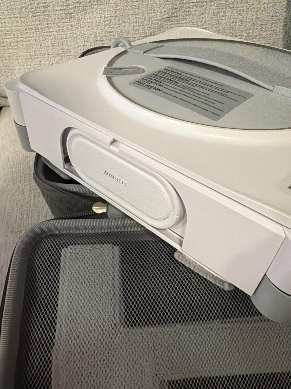 ECOVACS WINBOT W2S Window Cleaning Robot, Intelligent Edge-to-Edge Cleaning with TruEdge Scrubbers, 3 Water Nozzles, 10-Level Safety System, Win-SLAM 4.0 Route Planning, Even Climbing System customer photo 2