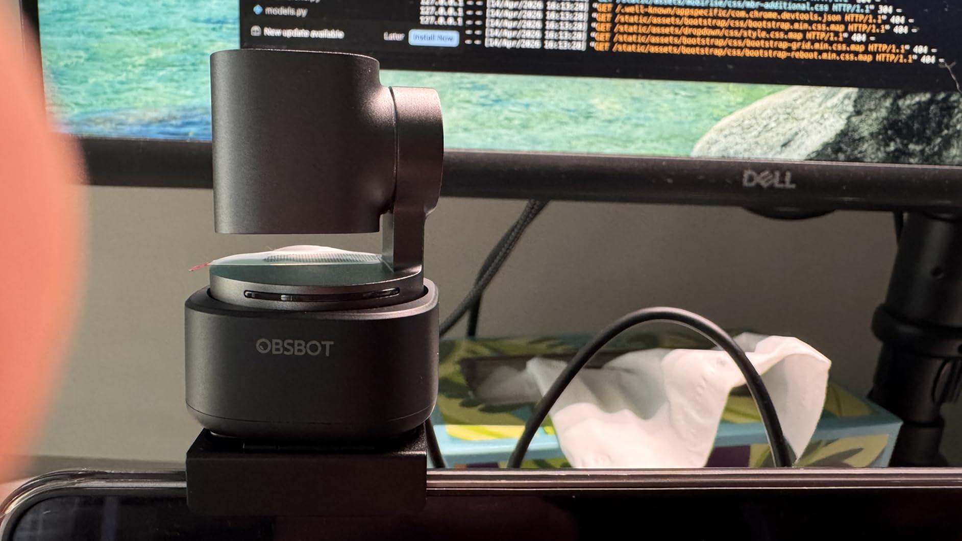 OBSBOT Tiny 3 AI-Powered Spatial Audio 4K Webcam, AI Tracking PTZ Camera with 1/1.28