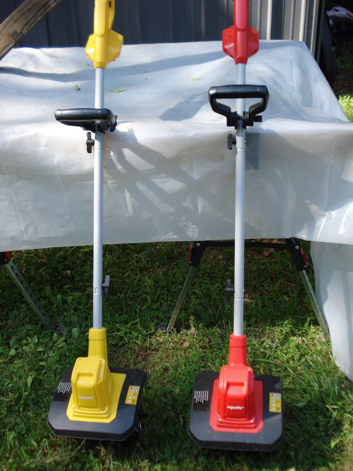 Cordless Brushless Garden Tiller Cultivator Compatible with DeWalt 20V Battery, 10'' Wide 7'' Deep customer photo 1