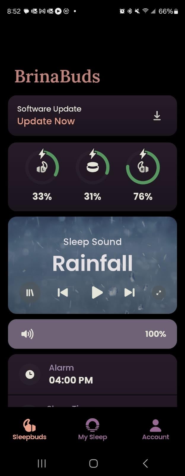 sunvito Sleep Earbuds for Side Sleepers, Mini Invisible Wireless Bluetooth 6.0 Micro Sleep Headphones, Hidden Earbuds with LED Screen for Small Ears Sleeping Working, Exercise, Hiking(Black) customer photo 1