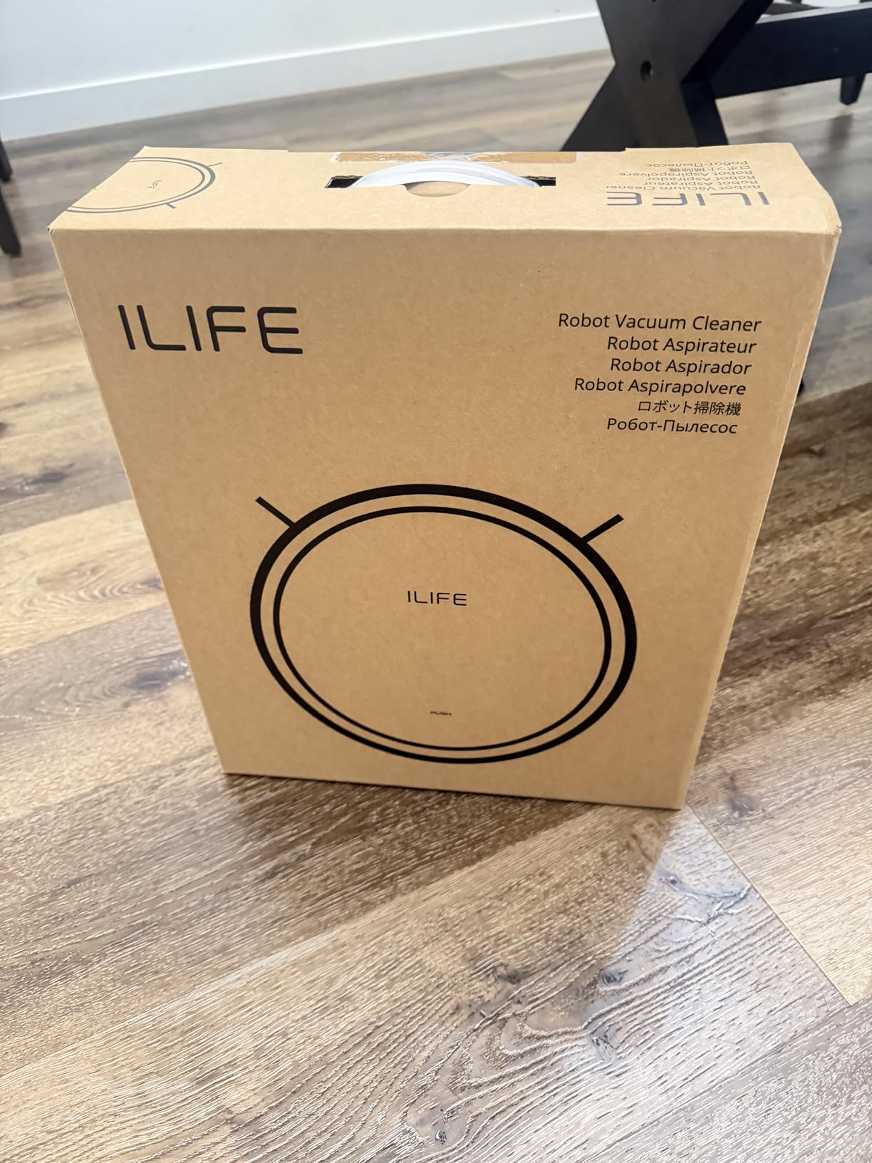 ILIFE V5s Max Robot Vacuum, 4000Pa Max Suction Power, 2.4G WiFi/App/Alexa/Remote Control, Self-Charging Robotic Vacuum Cleaner, for Hard Floors Carpets and Pet Hair customer photo 1