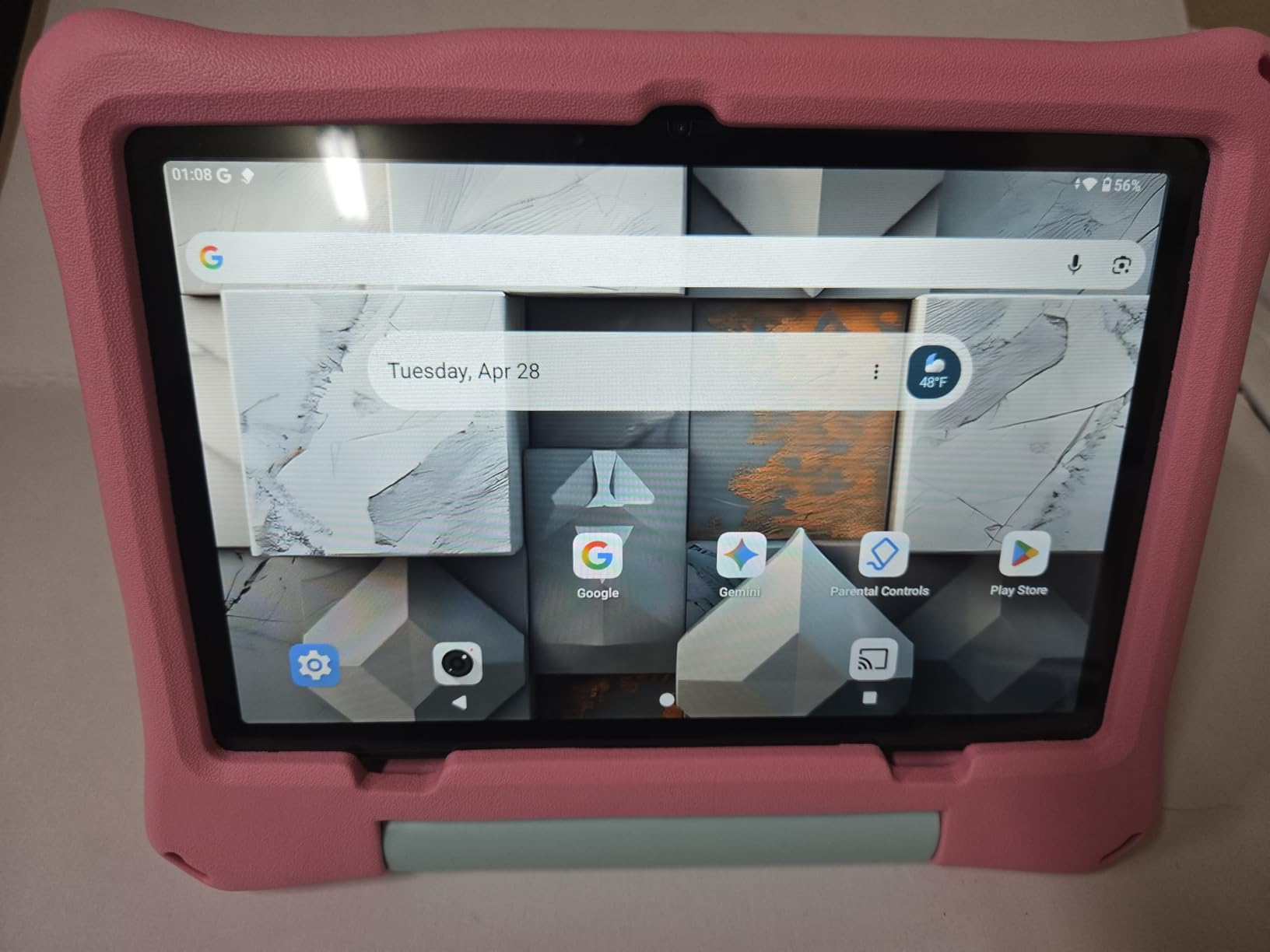 aiprotablet Kids Tablet, Android 16 Tablet for Kids 10 inch Octa-Core 2.2GHz with Case, 30GB RAM 64GB ROM, 2TB Expand, Parental Control, Dual Camera, BT, WiFi, with Keyboard Mouse Stylus, Gift (Pink) customer photo 2