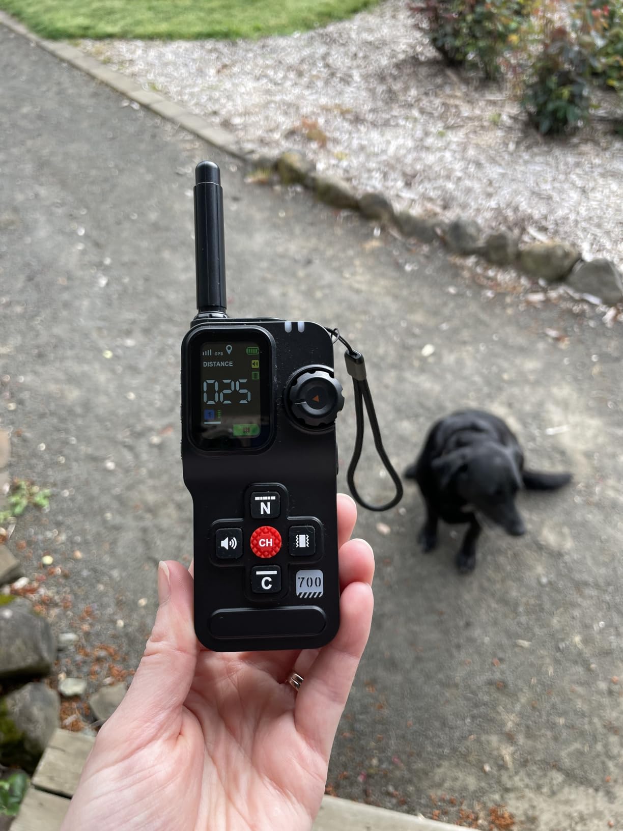 GPS Wireless Dog Fence with Remote, IPX7 Waterproof Electric Collar Fence, Perimeter Containment System, 25-999 Yards Radius, Beep, Vibration & Shock Correction, for Dogs 16+ lbs customer photo 1