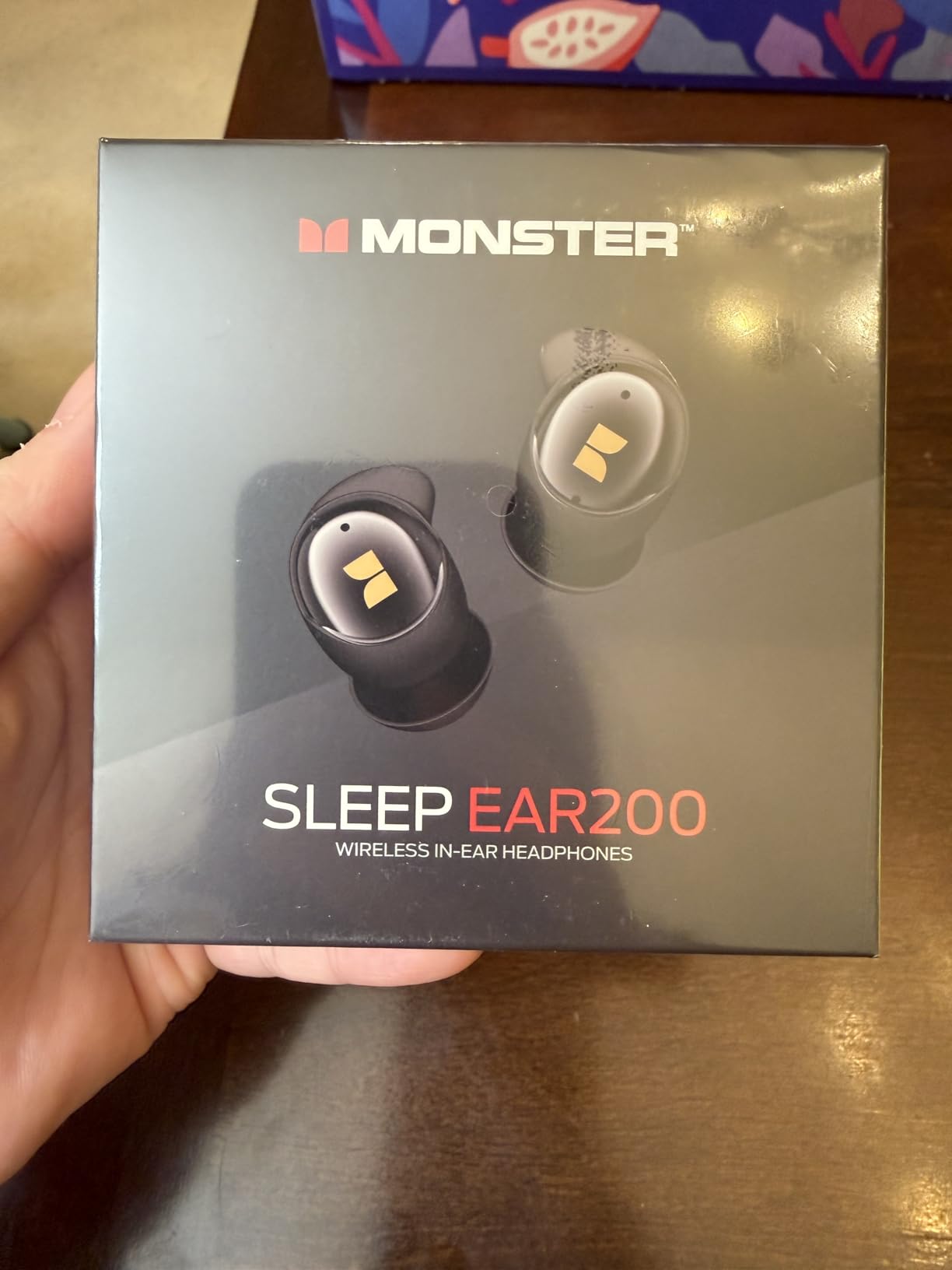 Monster Sleep Ear200, Wireless in-Ear Headphones, Bluetooth 6.0 Sleep Headphones, with ANC Active Noise Cancellation Designed for Side Sleepers, 30 Hours of bass Stereo Sound customer photo 1