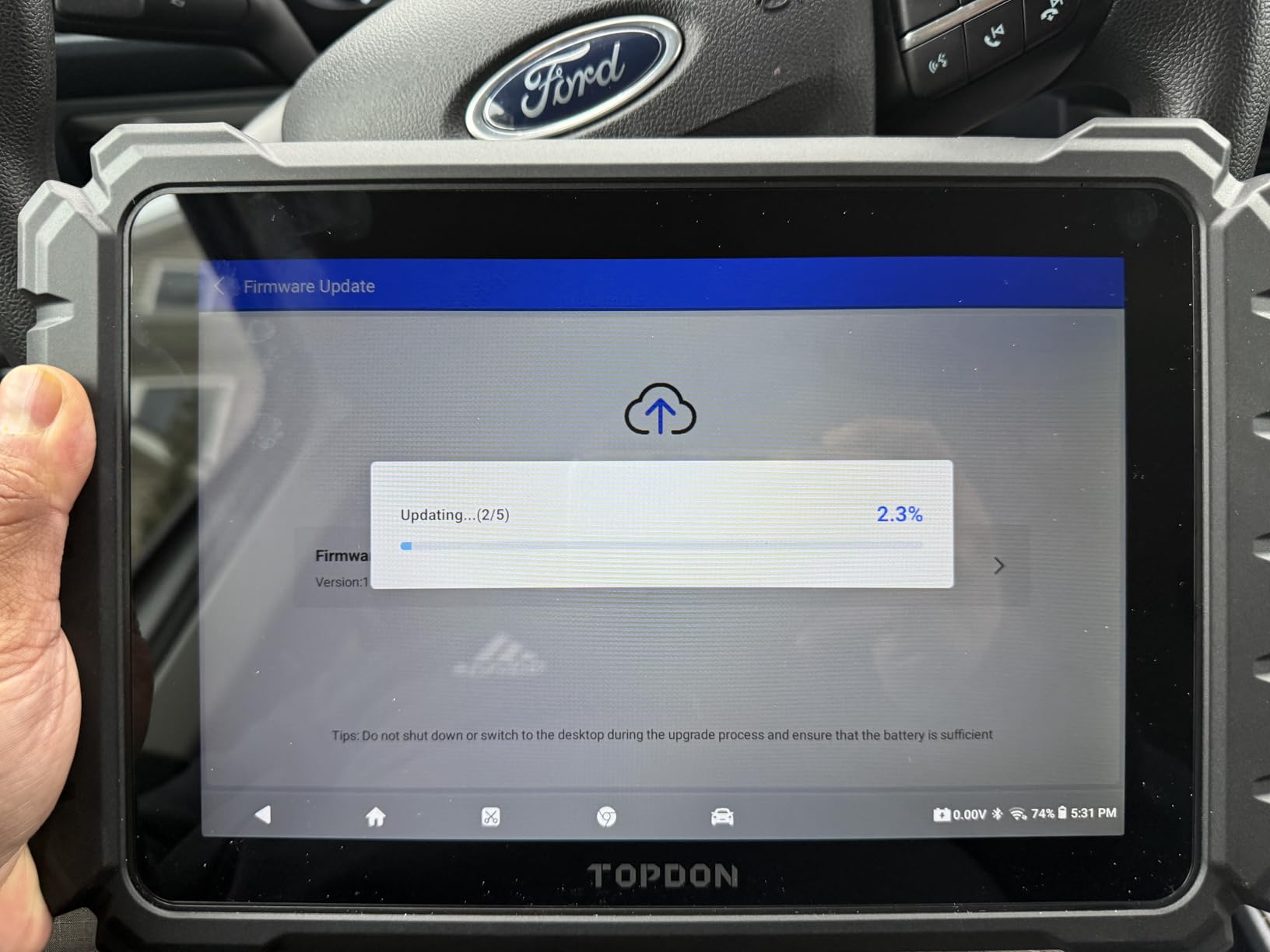 TOPDON ONE Bidirectional Scan Tool, 10.1