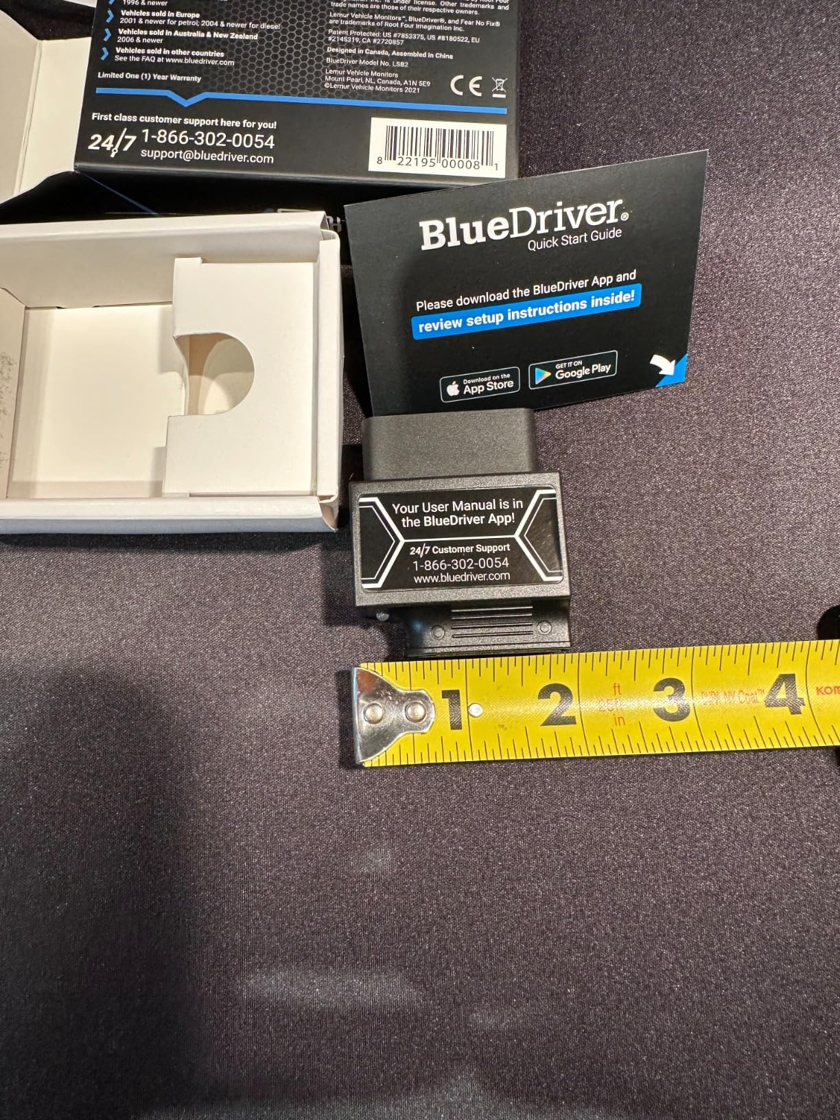 BlueDriver Pro Next Gen OBD2 Scanner - Bluetooth Car Code Reader for iPhone & Android - No Subscription, Multiple Car Scan Tool, Diagnose 8000+ Car Issues on Vehicles 1996+ customer photo 2
