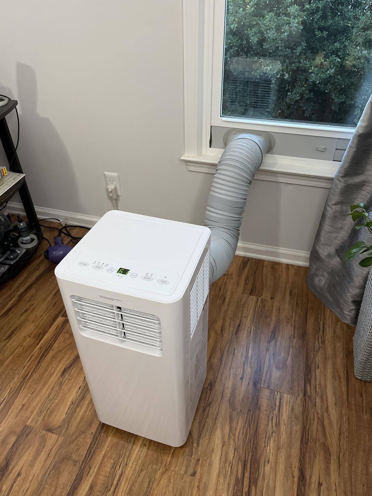 Feelfunn 8000 BTU Portable Air Conditioner, 3-in-1 Cools 350 Sq.Ft, Quiet AC with Fan & Dehumidifier, LED Display, Remote, 24H Timer, Window Kit, for Bedroom/Office/Dorms customer photo 2