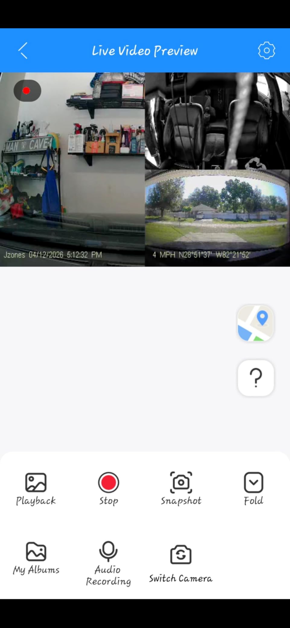 3 Channel Dash Cam, 4K Dash Cam Front and Rear, Dash Camera for Cars STARVIS 2 Sensor Car Dash Cam with HDR Night Vision, 24H Parking Mode Dashcam Built-in 5.8GHz WiFi GPS Loop Recording customer photo 2