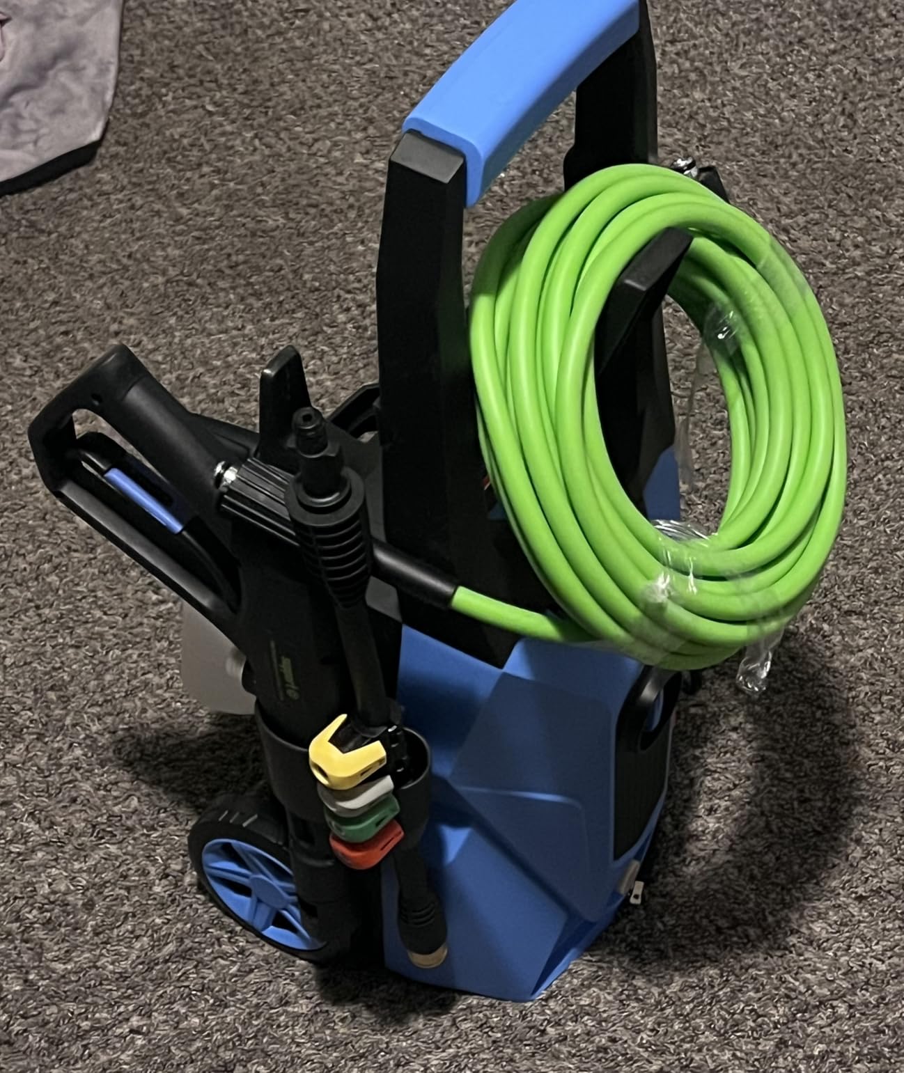 Gas Powered Pressure Washer 4200 PSI Gas Power Washer 4.0 GPM 212CC Commercial High Pressure Washer Cleaner with 25ft Hose, Spray Gun and Extension Wand, 5 Quick Connect Nozzles,Copper Pump customer photo 1