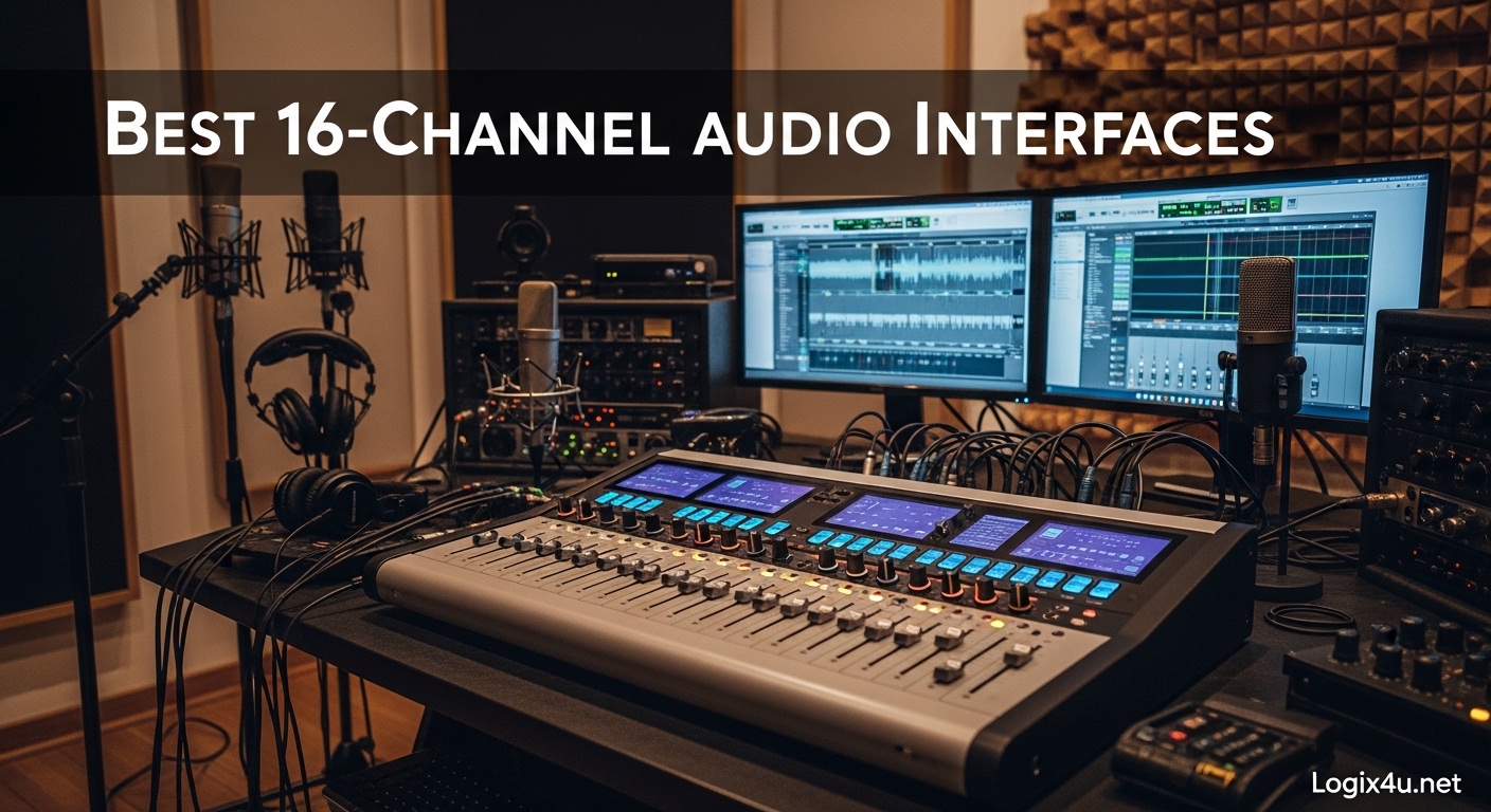 Best 16-Channel Audio Interfaces
