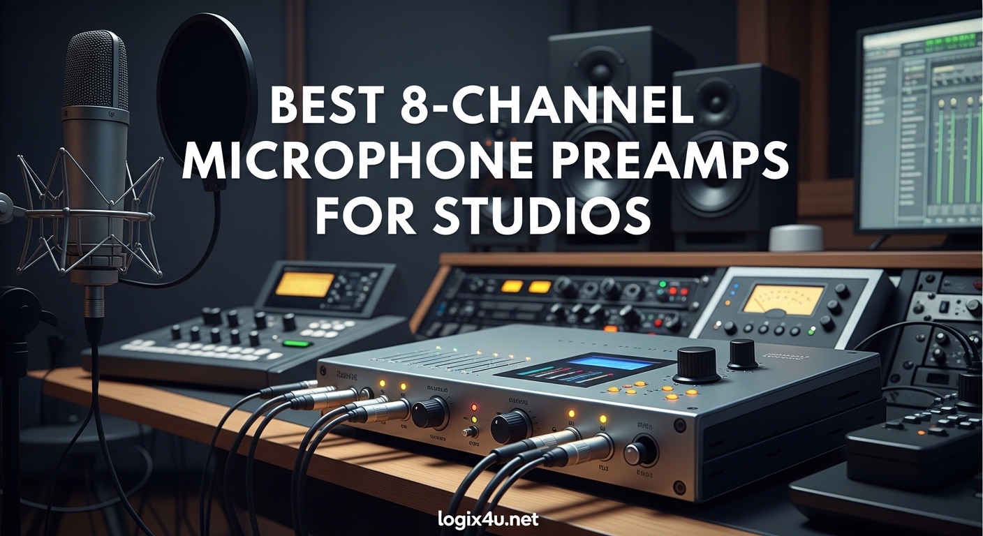 Best 8-Channel Microphone Preamps for Studios
