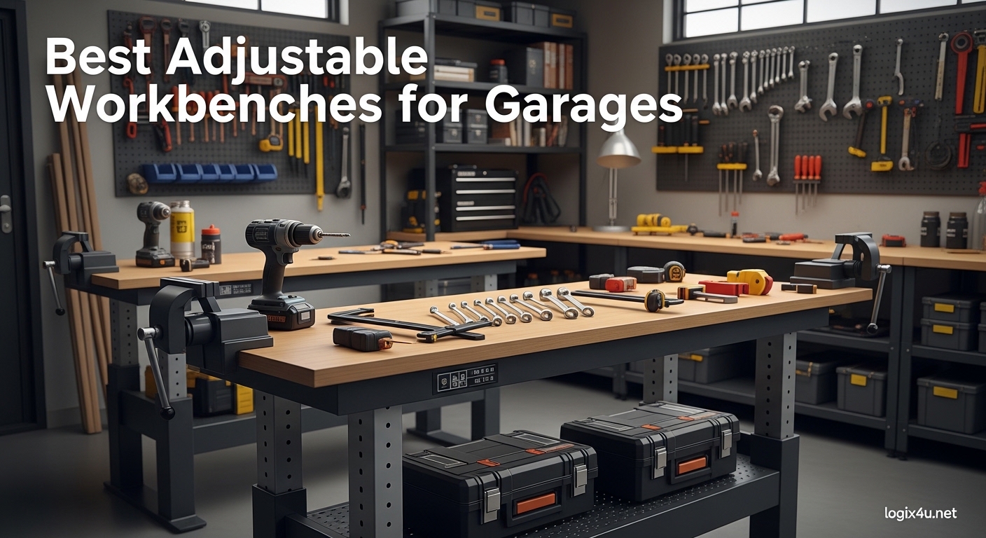 Best Adjustable Workbenches for Garages