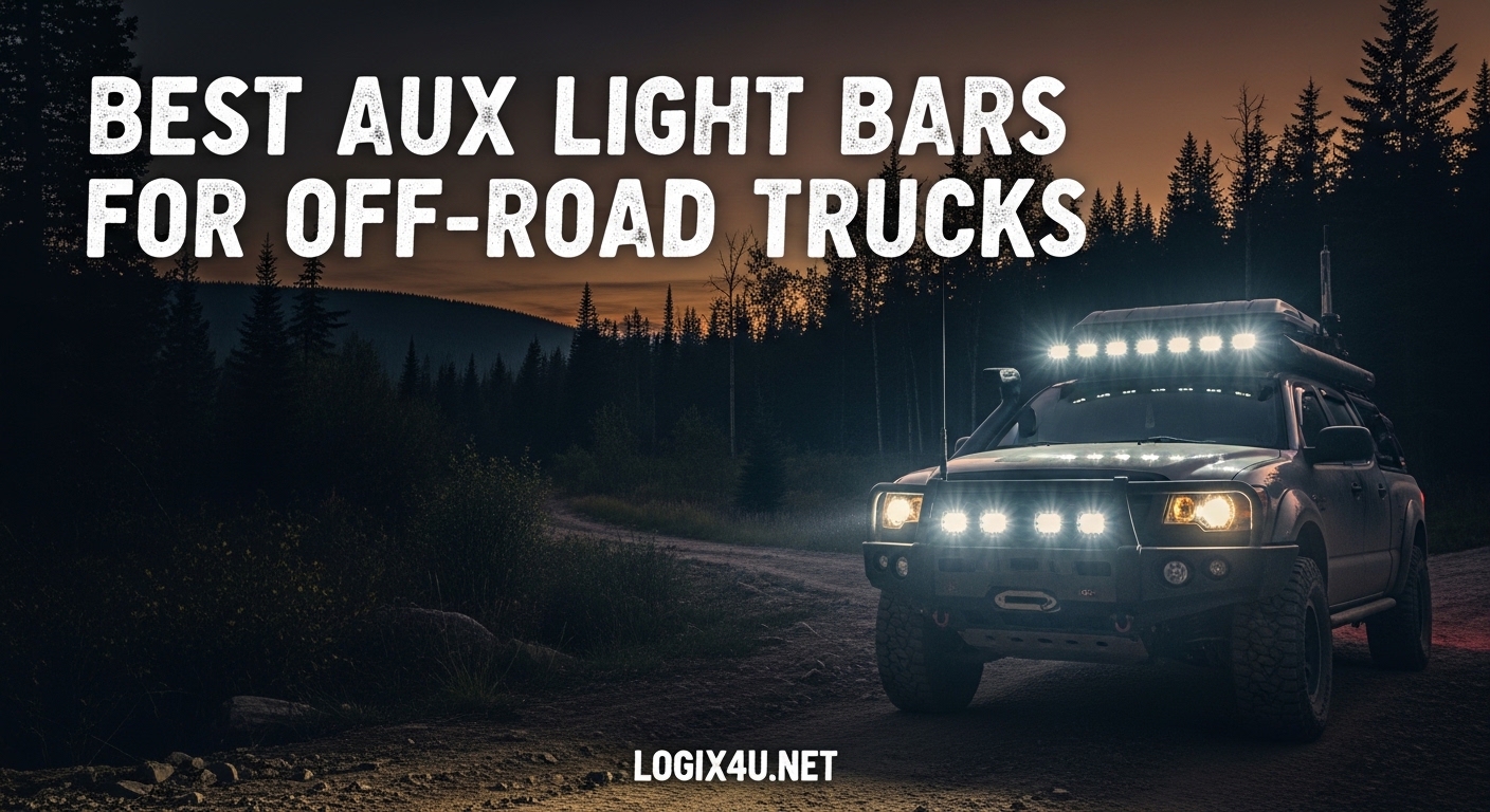 Best Aux Light Bars for Off-Road Trucks