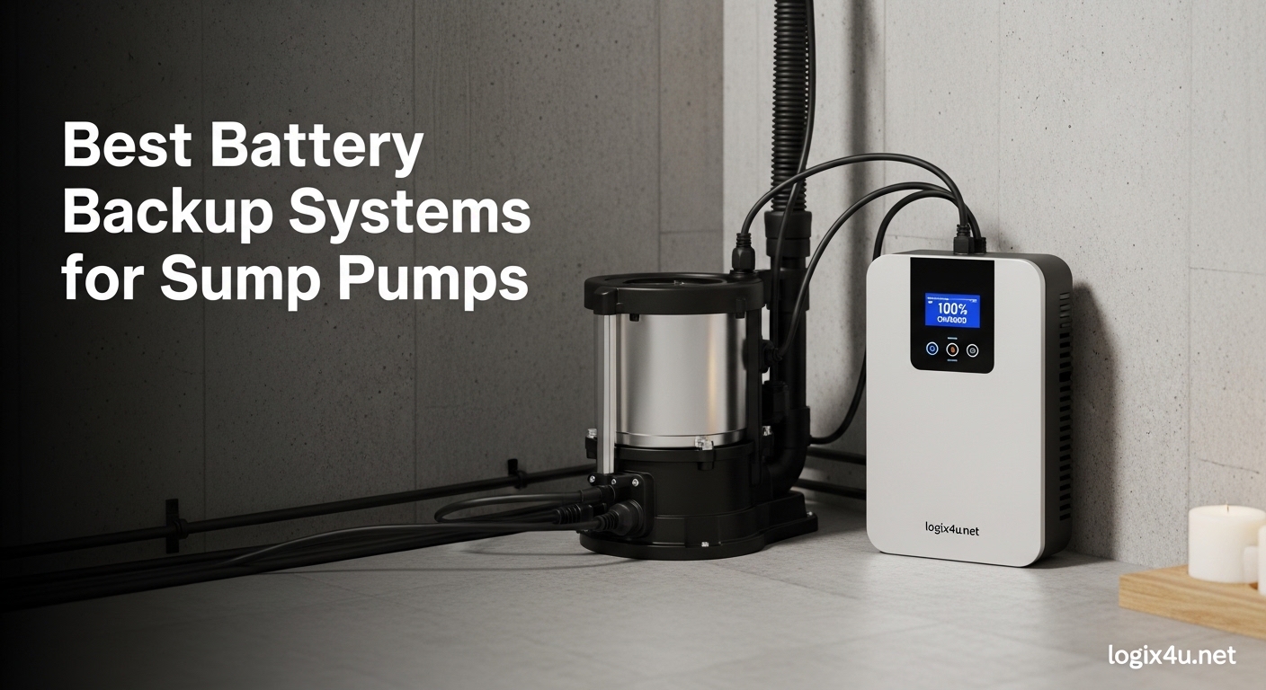 Best Battery Backup Systems for Sump Pumps