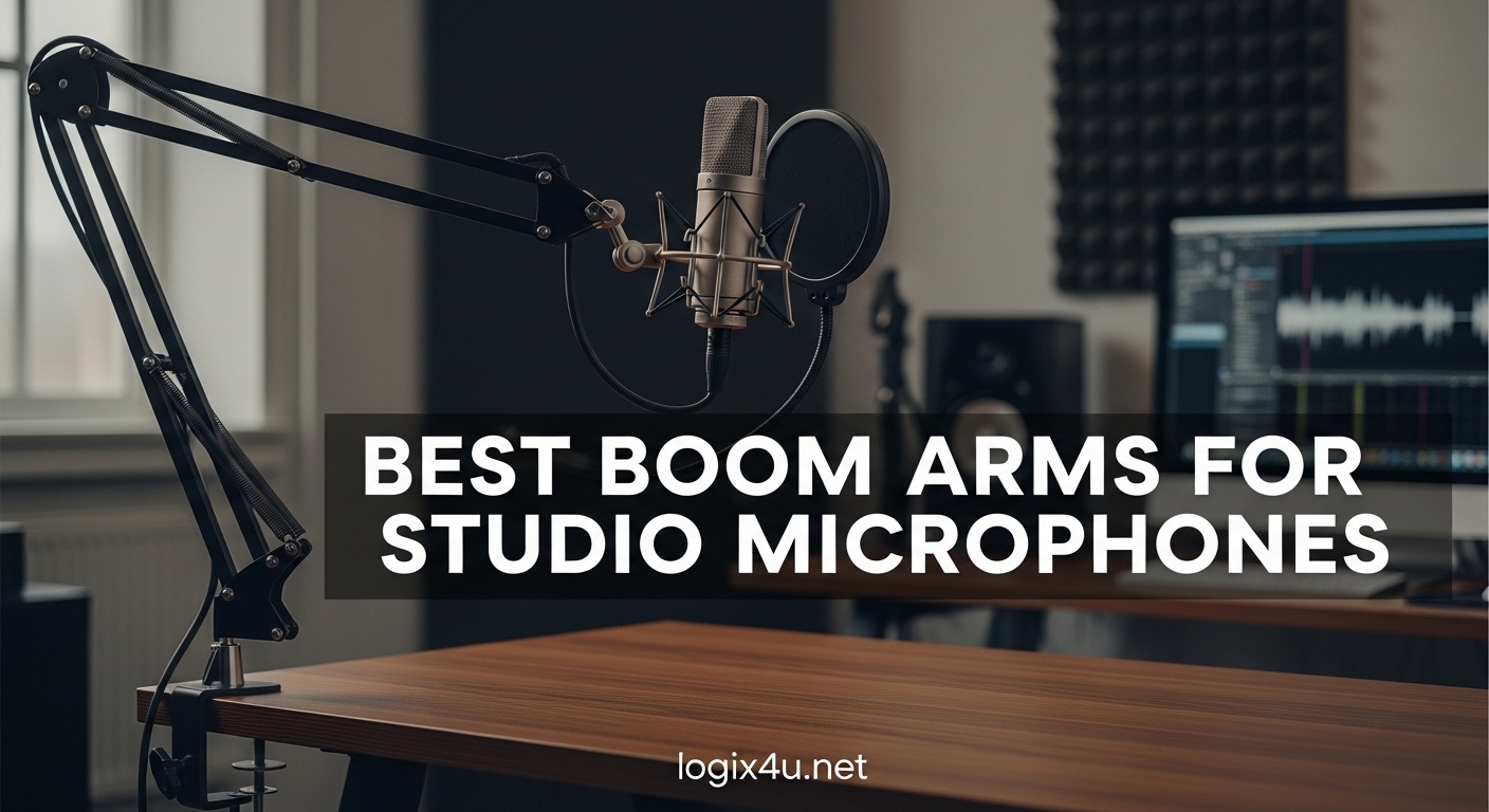 Best Boom Arms for Studio Microphones