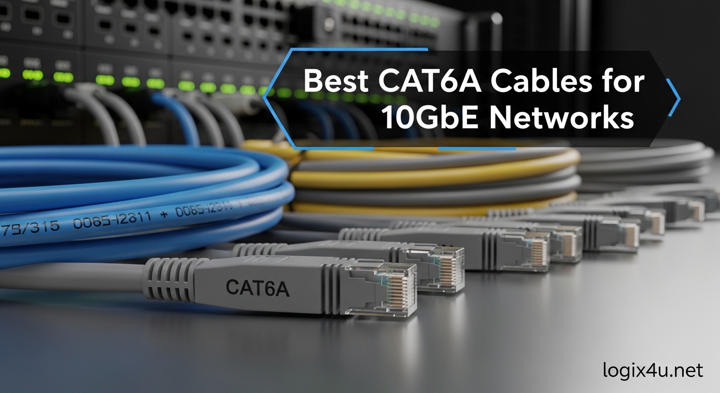 Best CAT6A Cables for 10GbE Networks