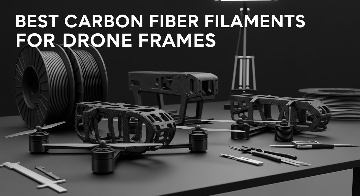 Best Carbon Fiber Filaments for Drone Frames