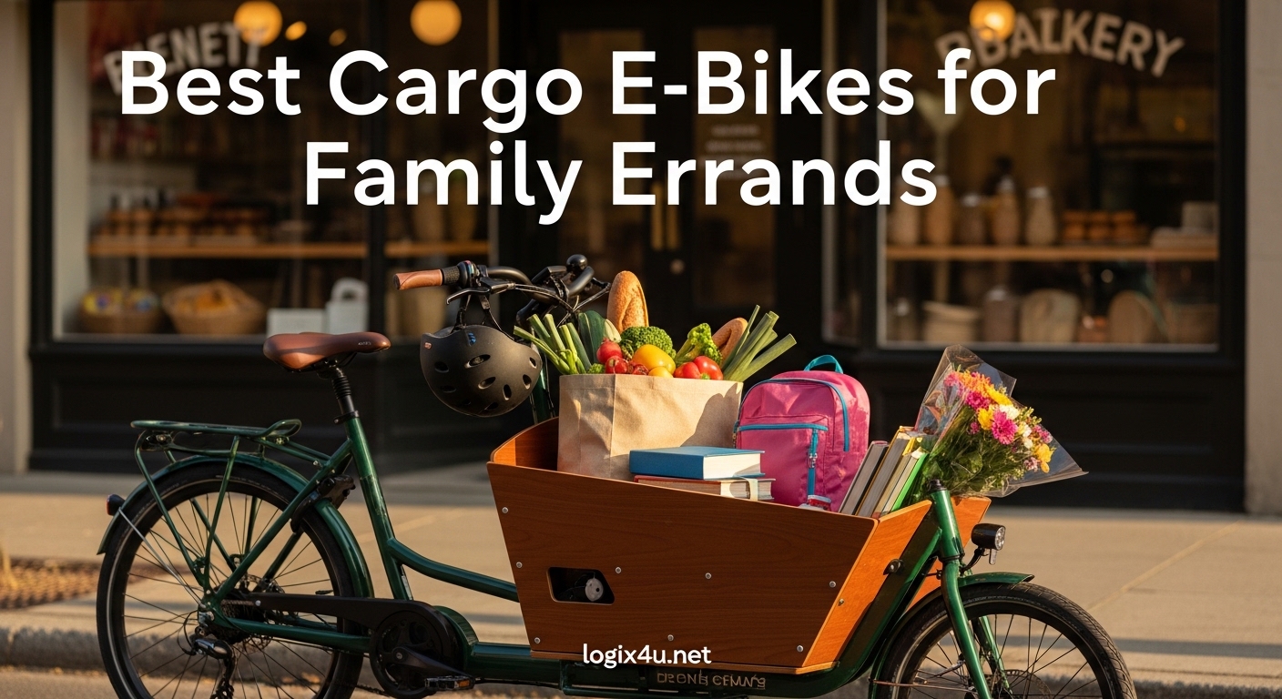Best Cargo E-Bikes for Family Errands