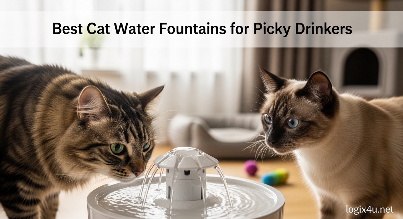 Best Cat Water Fountains for Picky Drinkers