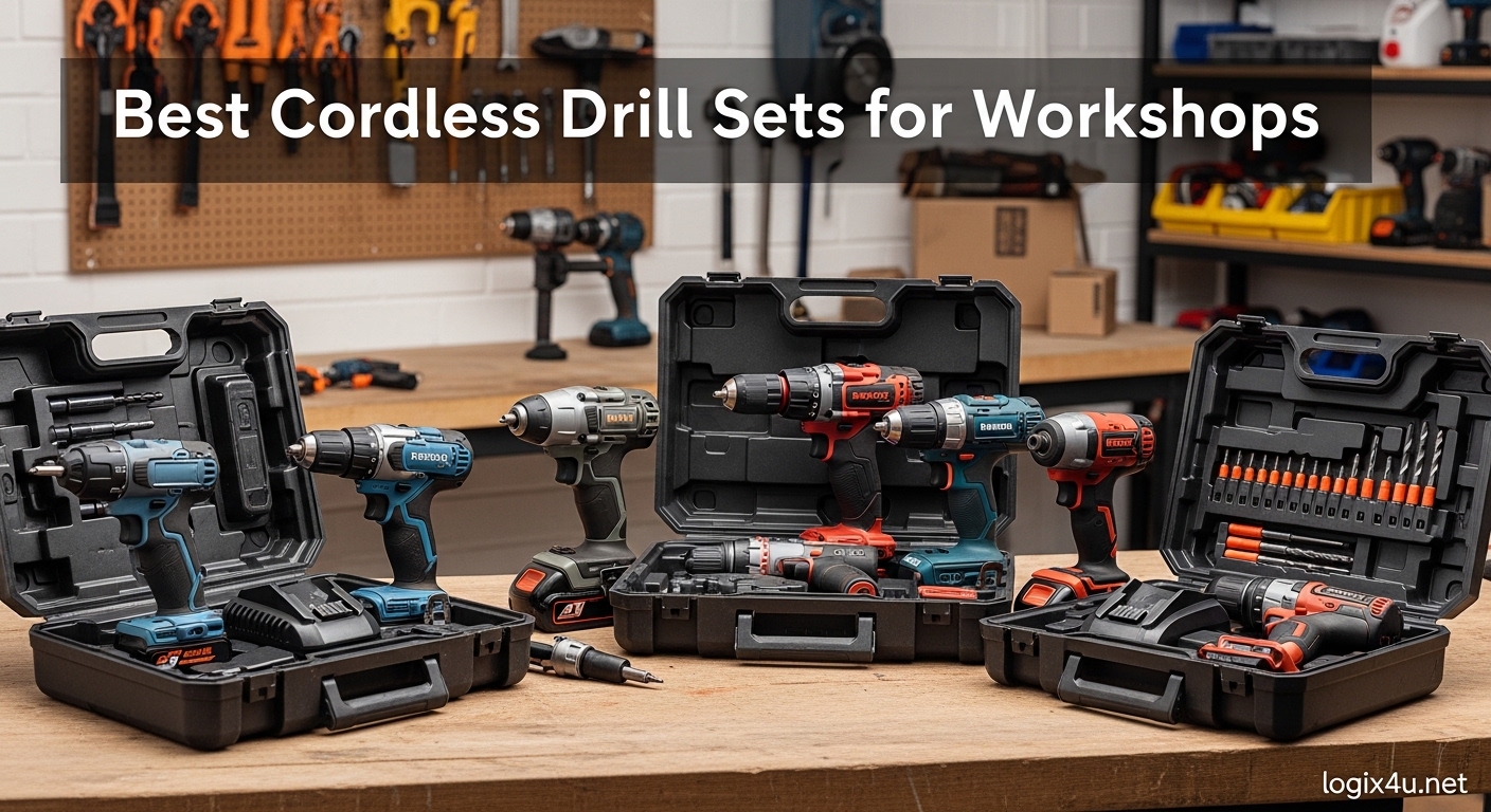 Best Cordless Drill Sets for Workshops