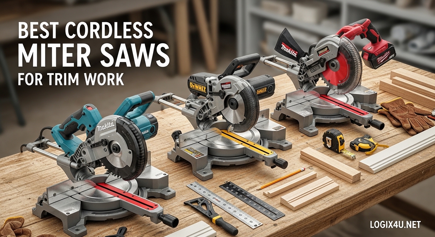 Best Cordless Miter Saws for Trim Work