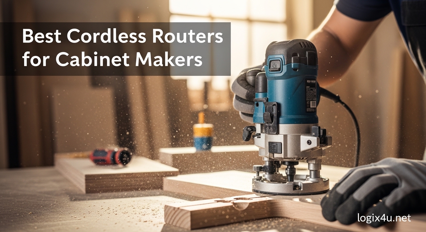 Best Cordless Routers for Cabinet Makers