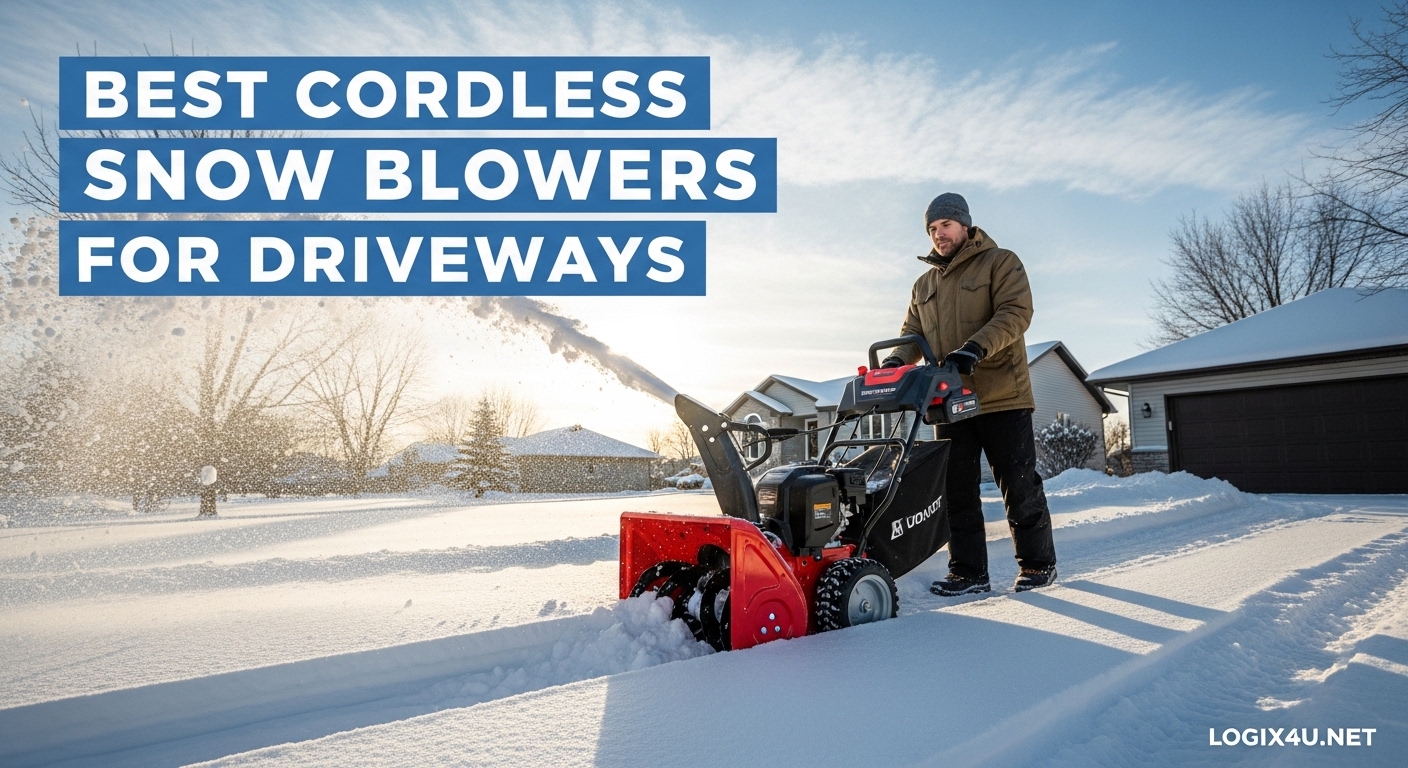 Best Cordless Snow Blowers for Driveways