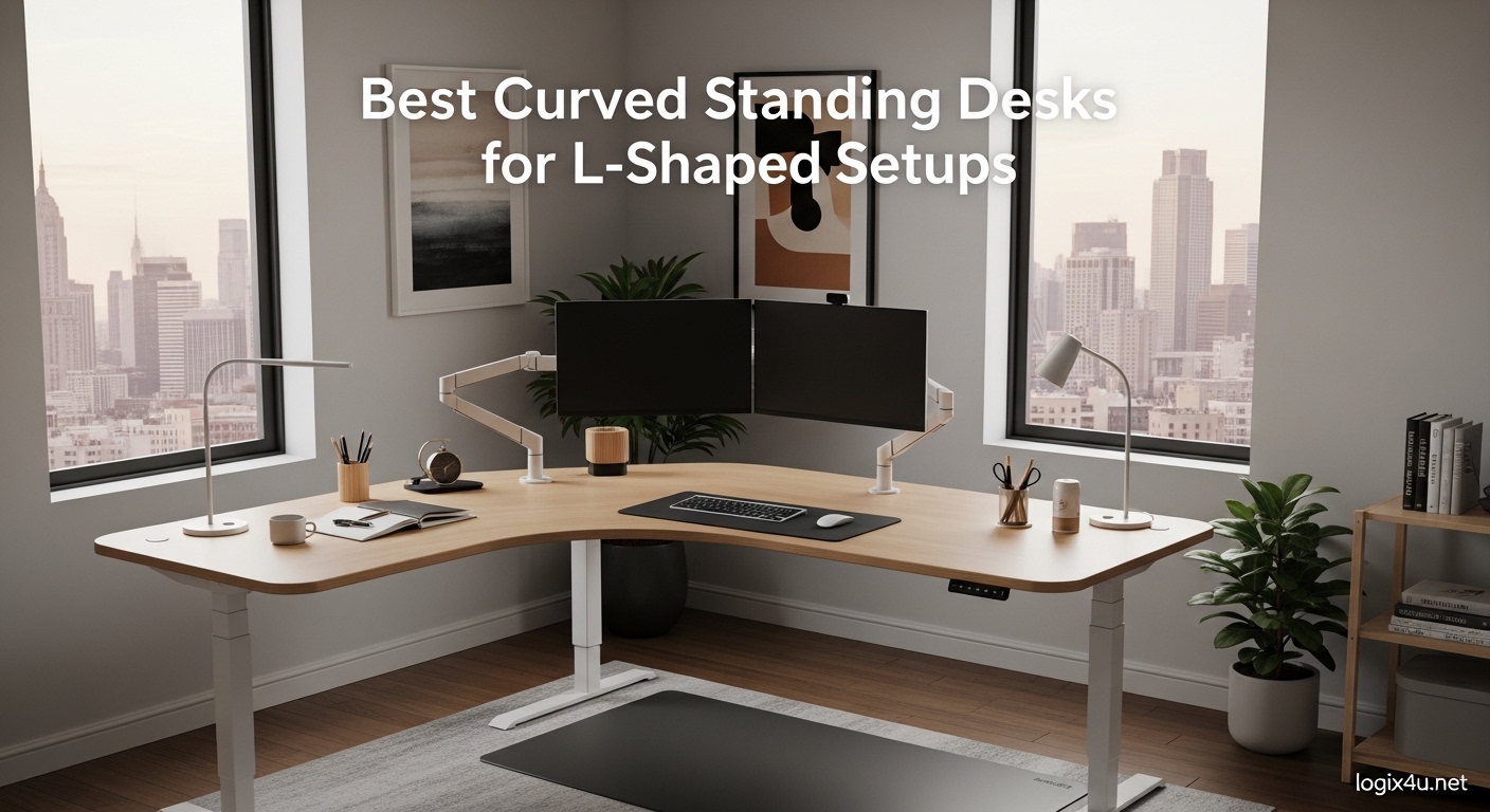 Best Curved Standing Desks for L-Shaped Setups