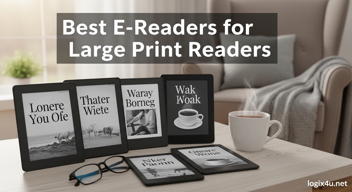 Best E-Readers for Large Print Readers