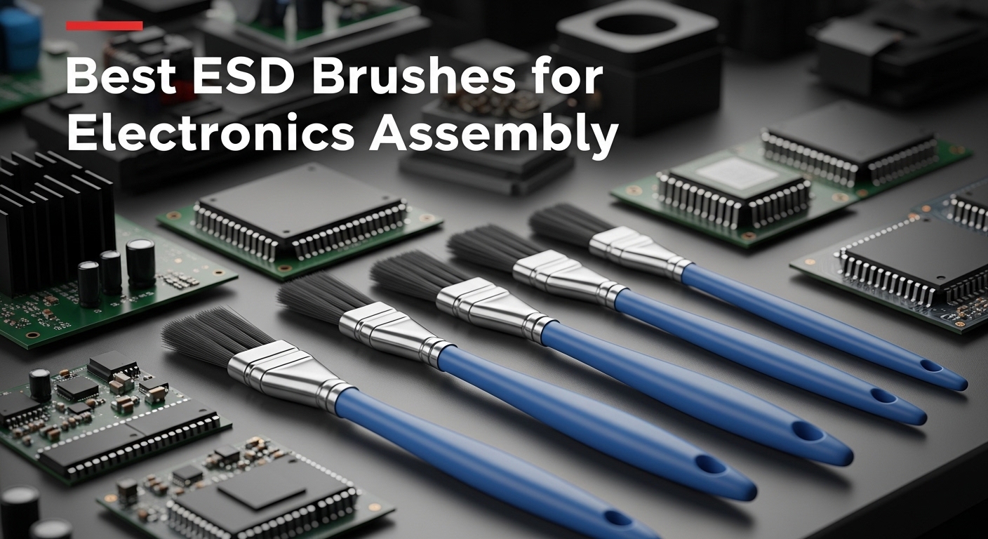Best ESD Brushes for Electronics Assembly
