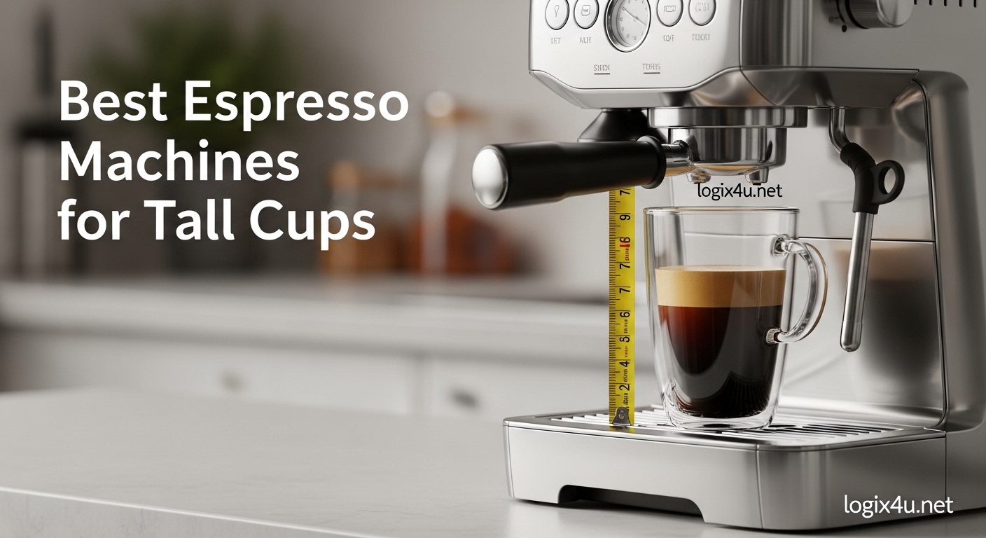 Best Espresso Machines for Tall Cups