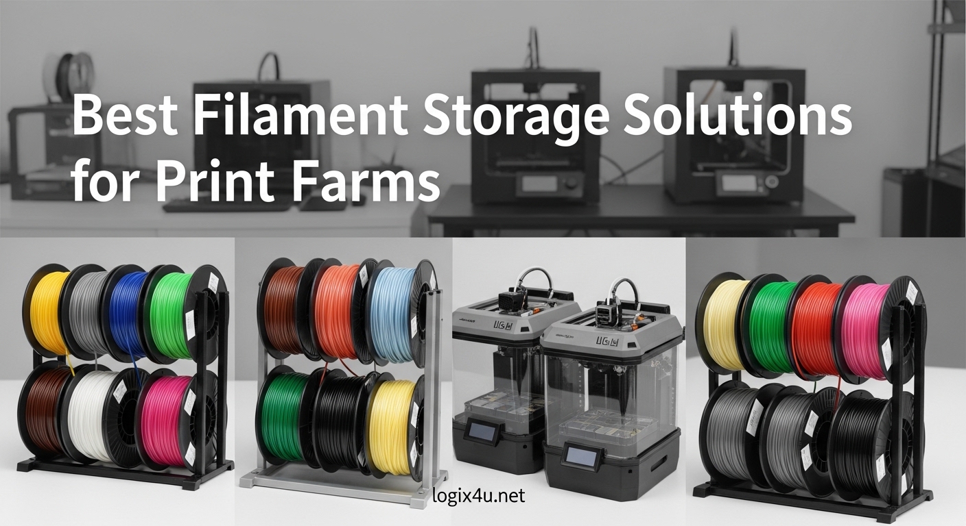 Best Filament Storage Solutions for Print Farms