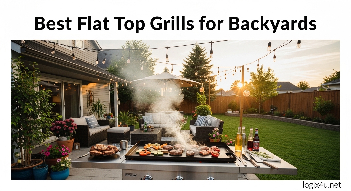 Best Flat Top Grills for Backyards