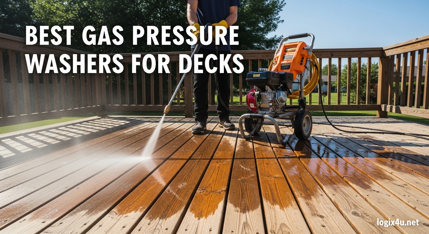 Best Gas Pressure Washers for Decks