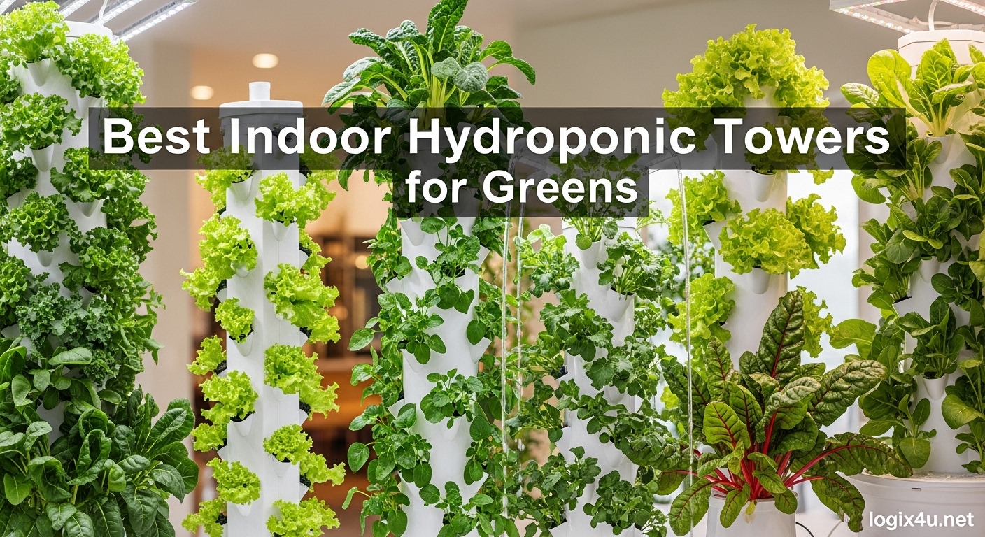 Best Indoor Hydroponic Towers for Greens