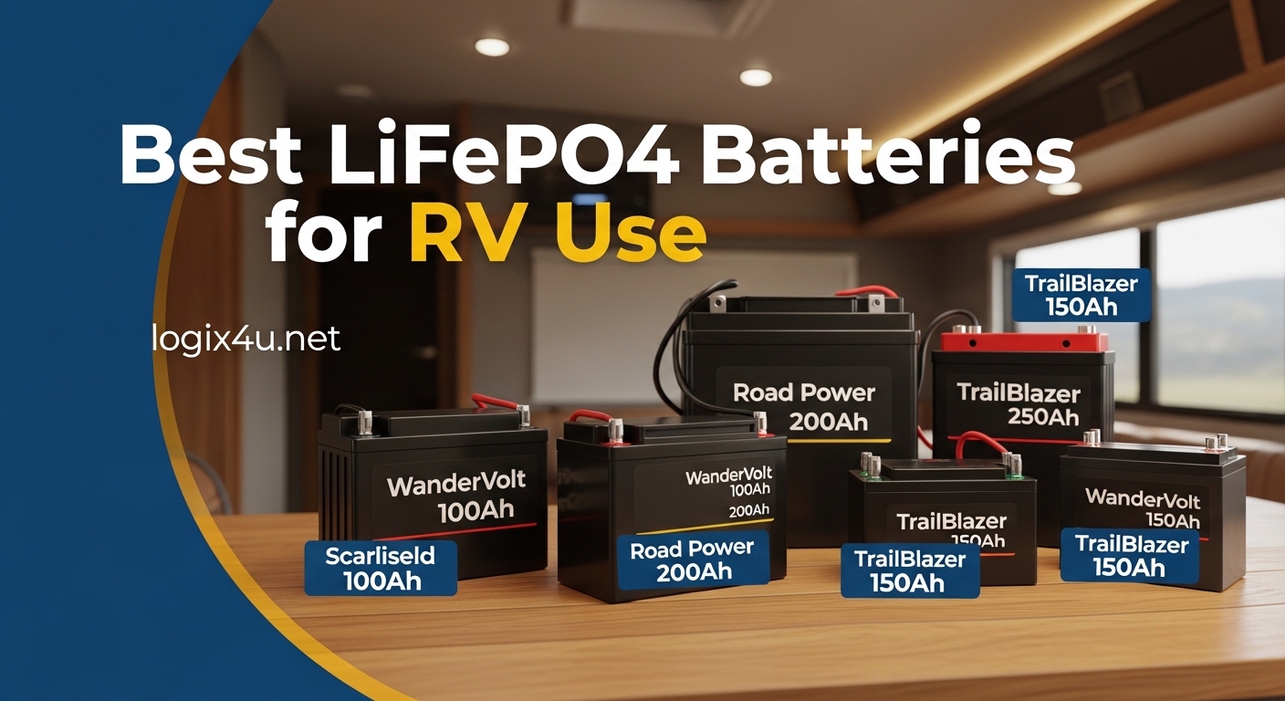 Best LiFePO4 Batteries for RV Use