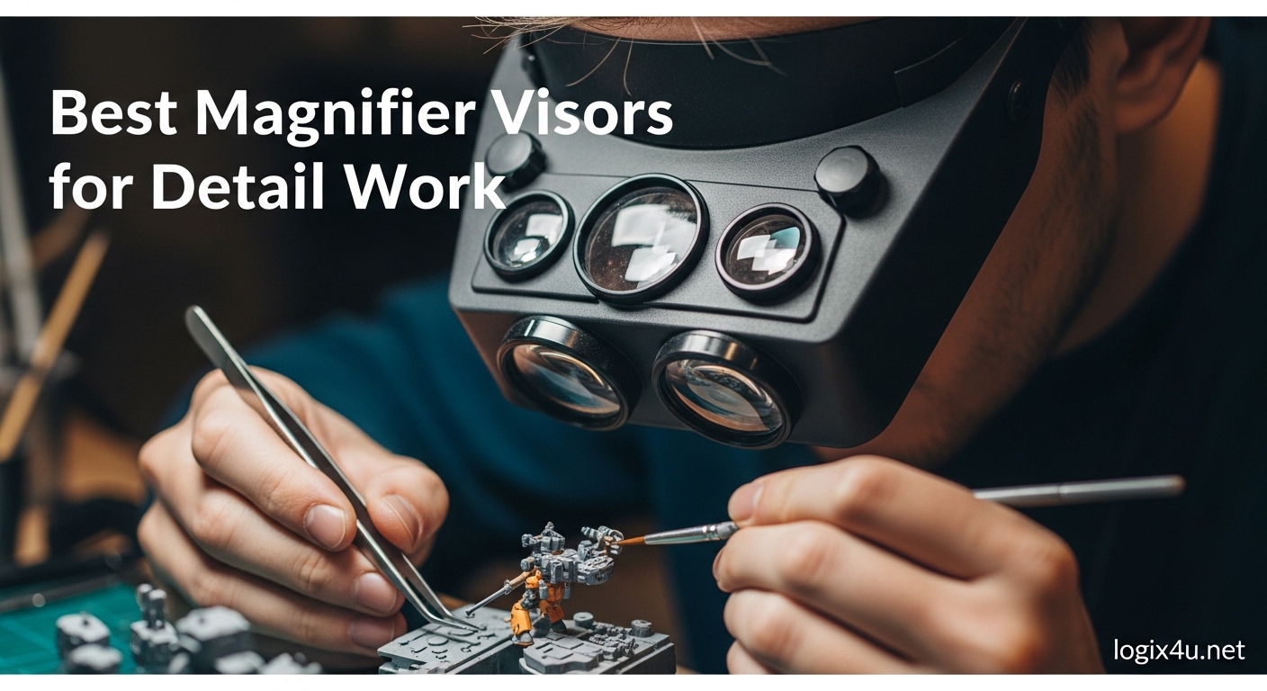Best Magnifier Visors for Detail Work