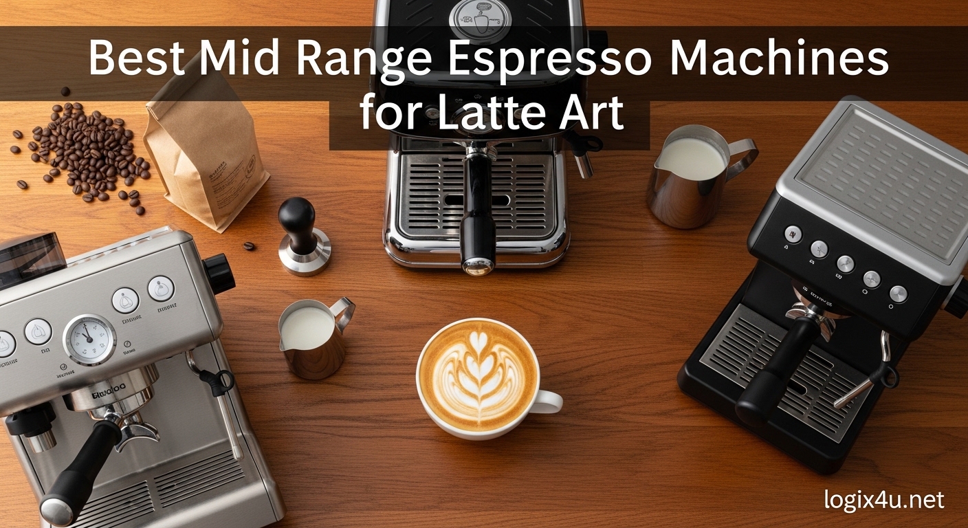 Best Mid Range Espresso Machines for Latte Art