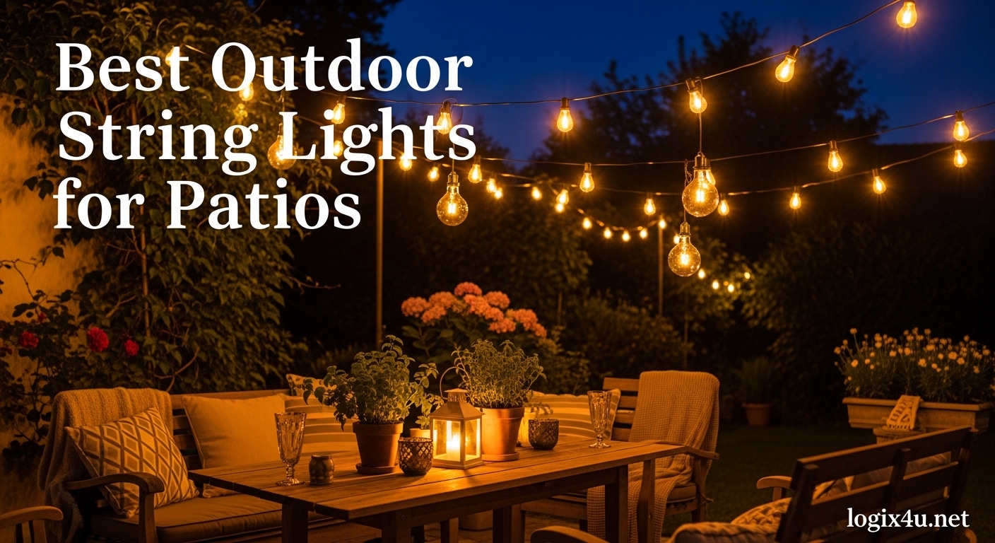 Best Outdoor String Lights for Patios