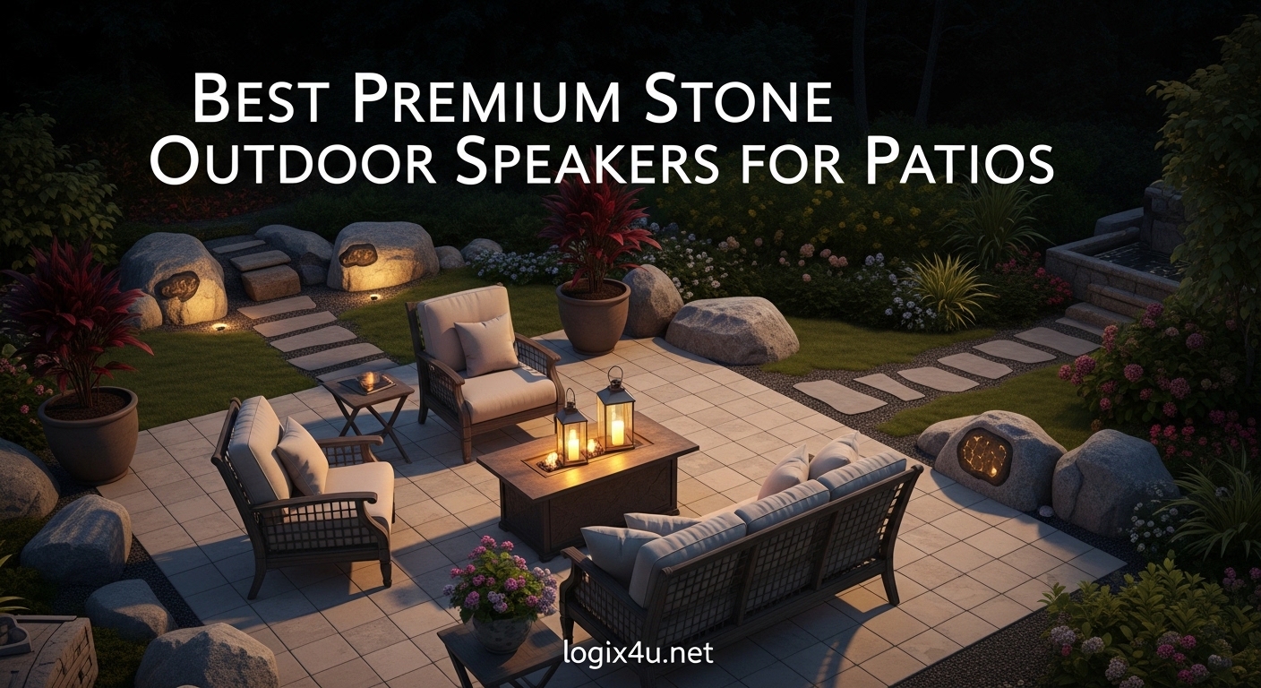 Best Premium Stone Outdoor Speakers for Patios