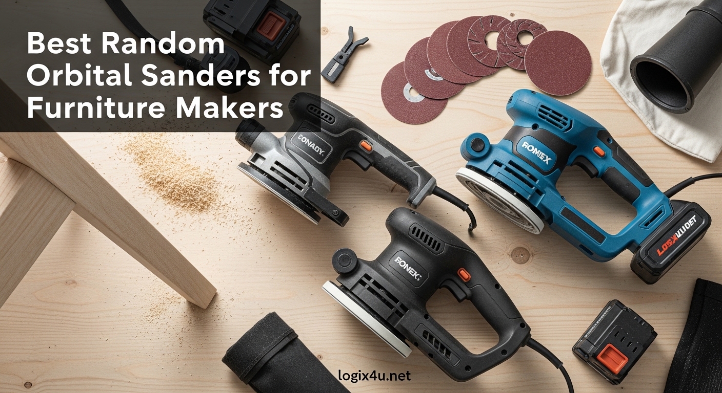 Best Random Orbital Sanders for Furniture Makers