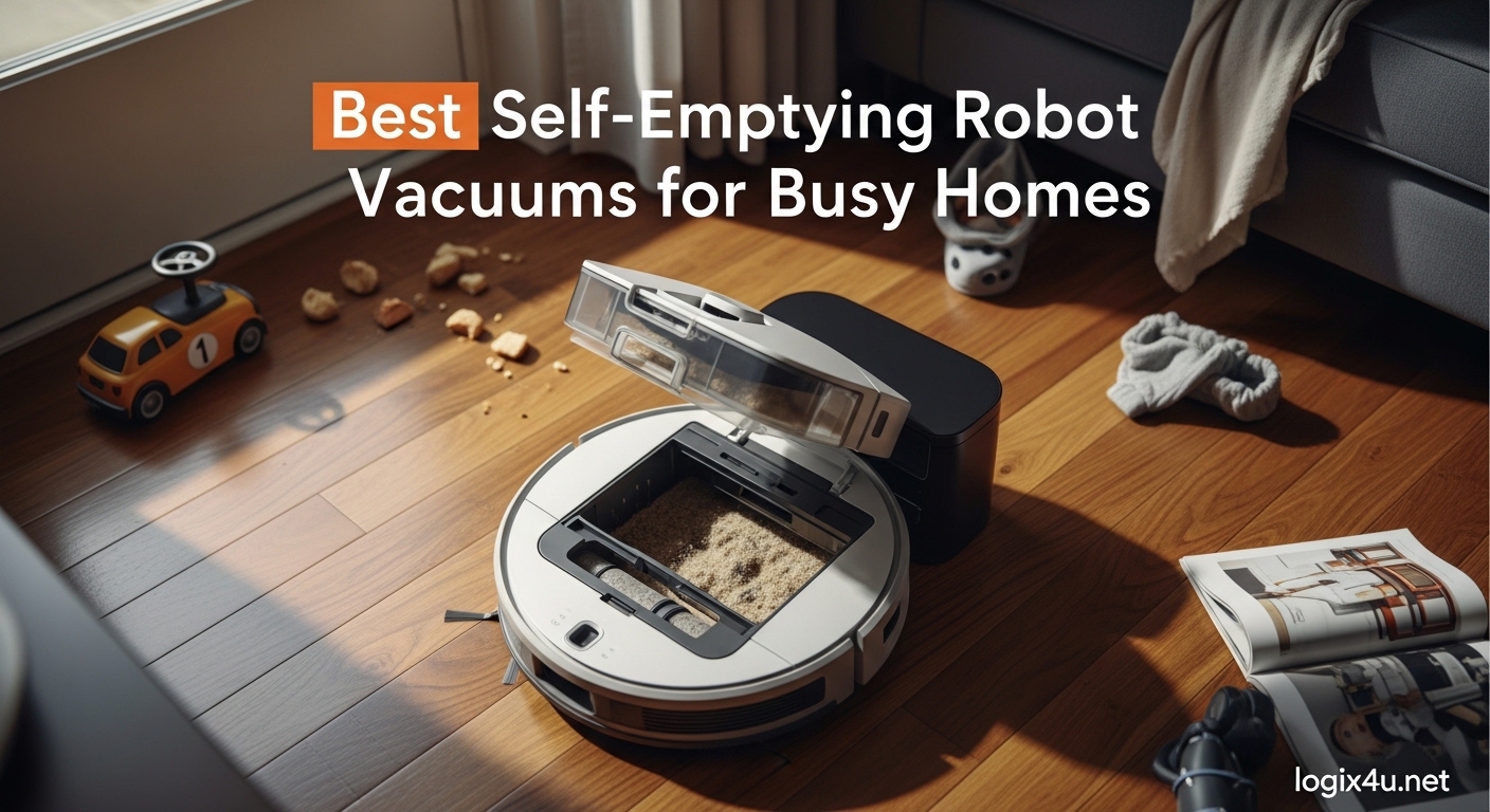 Best Self-Emptying Robot Vacuums for Busy Homes