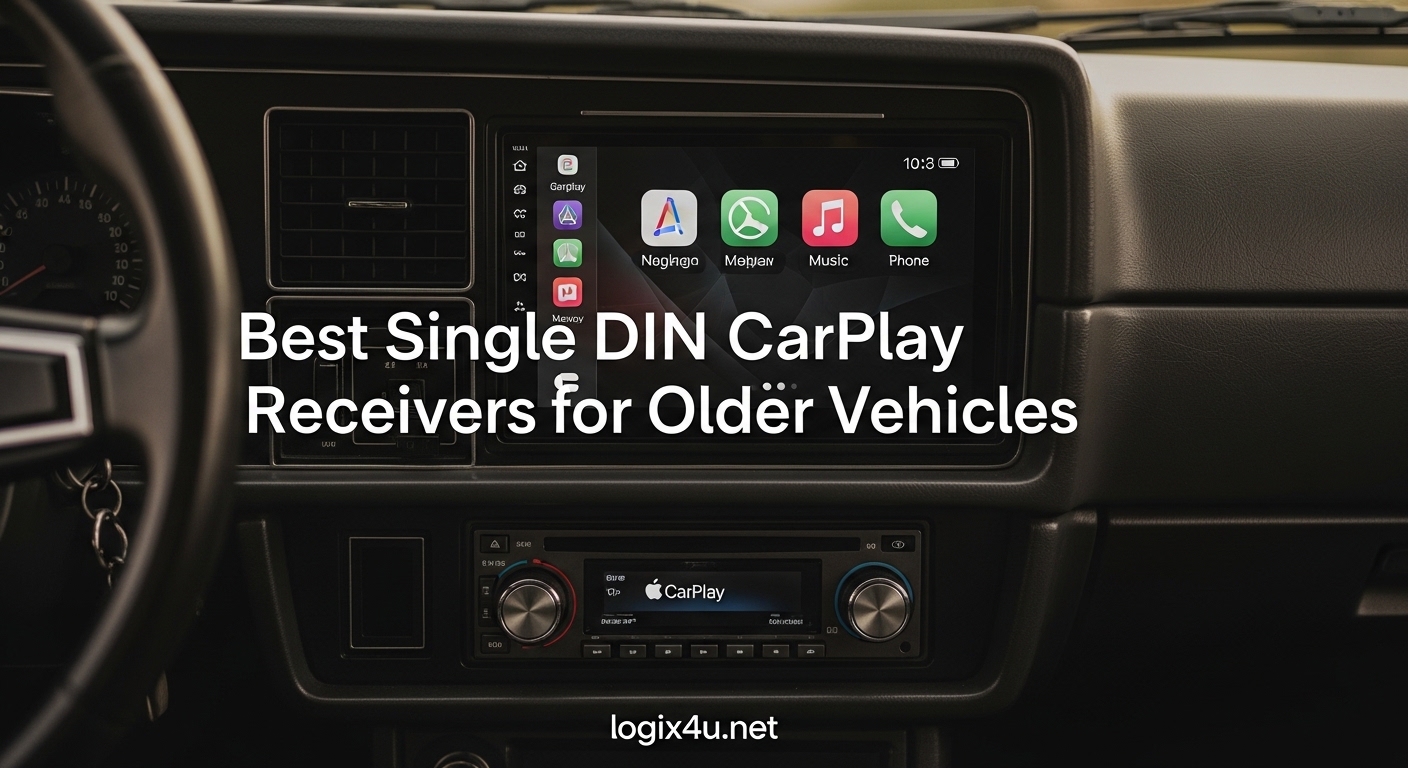 Best Single DIN CarPlay Receivers for Older Vehicles