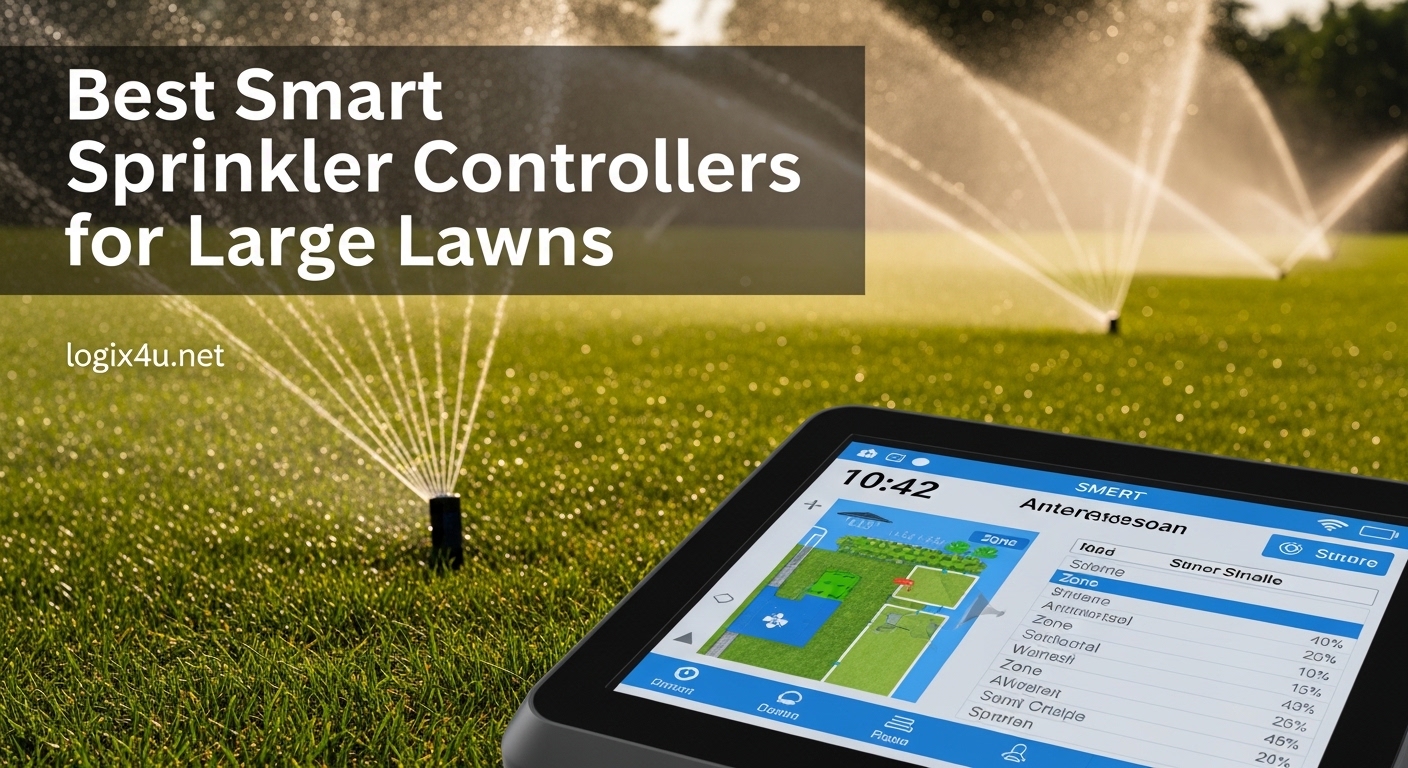 Best Smart Sprinkler Controllers for Large Lawns