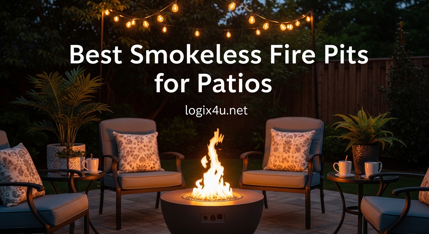 Best Smokeless Fire Pits for Patios