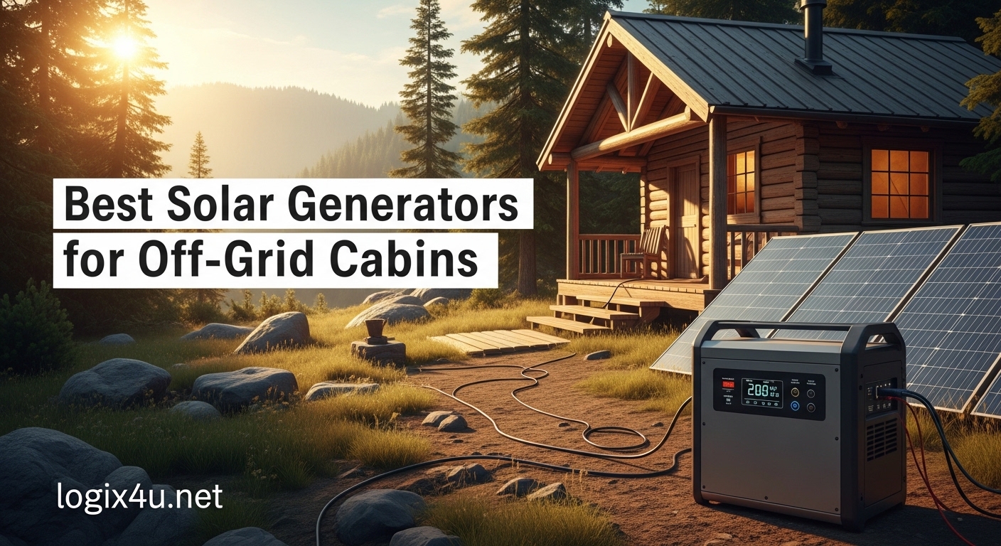 Best Solar Generators for Off-Grid Cabins