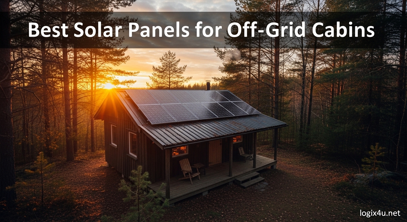Best Solar Panels for Off-Grid Cabins
